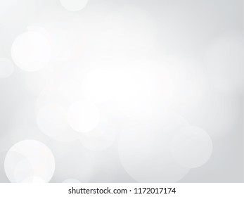 white blur abstract background. bokeh christmas blurred beautiful shiny Christmas lights