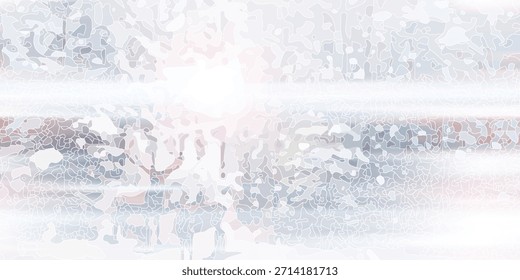 Fondo abstracto de desenfoque blanco. Bokeh Navidad borrosa hermosas luces brillantes de las Navidades