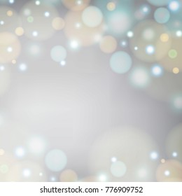 White blur abstract background with light in modern illustration, vector eps10