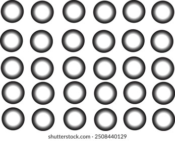 white board of black cercle