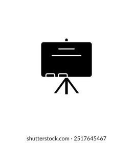 Plantillas de diseño de Vector de icono de Tablero blanco simples y modernas