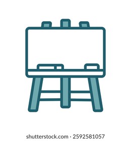 white board icon vector design template simple and clean