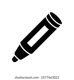 white board marker icon vector design template simple and clean