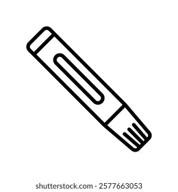 white board marker icon vector design template simple and clean