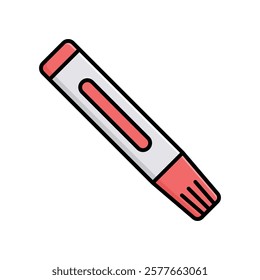 white board marker icon vector design template simple and clean