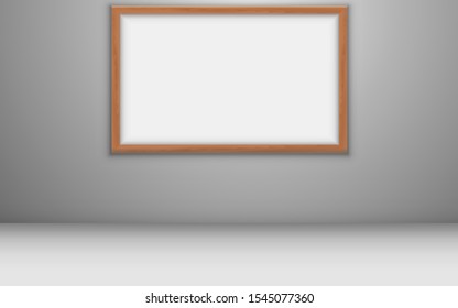 white board in the white studio room