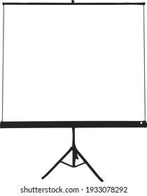 white board vector image for websites, tools and office supplies