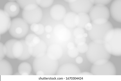 White bokeh background abstract, soft background, Create a Bokeh Background