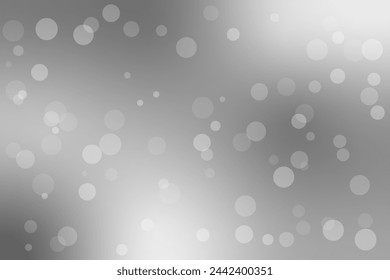 Fondo abstracto blanco del patrón de la luz de Bokeh. Papel tapiz moderno. Banner de San Valentín. Navidad. Celebración. Líquido. Ilustración vectorial