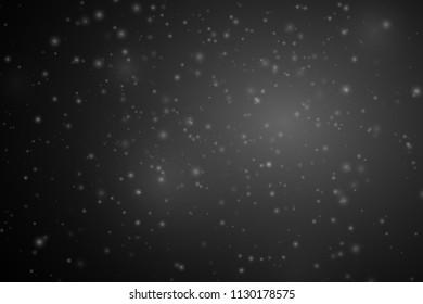 White bokeh lights on a transparent background. Abstract background for your design. Light effect for the photo. Glare from the camera lens. Vector illustration. EPS 10