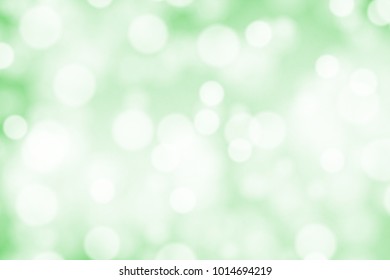 White bokeh on greed background vector
