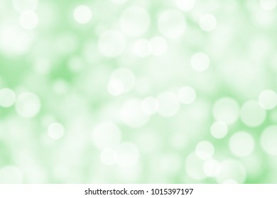 White bokeh on greed background vector