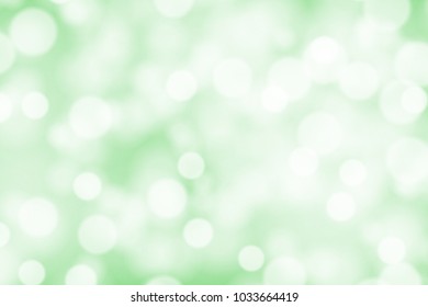 White bokeh on greed background vector
