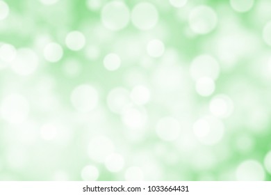 White bokeh on greed background vector