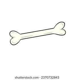 White bone illustration vector vng