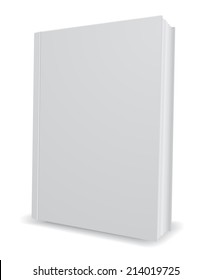 white book 3d icon design element