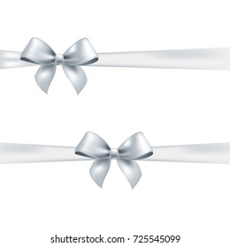White Bow Set