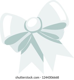 White bowknot, can be used for any kinds of decoration