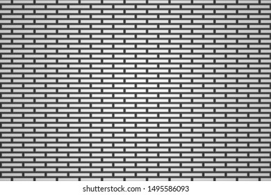 white brick surface texture wall background illustration vector