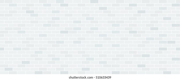 White brick wall.