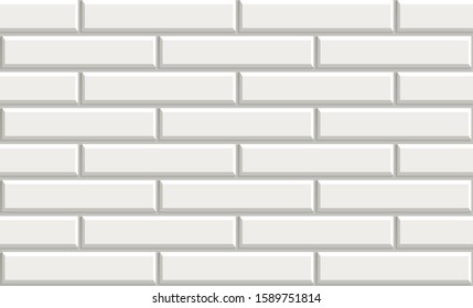 white brick wall background interior room.