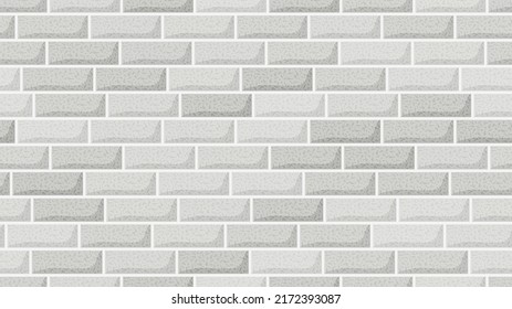 Muro de ladrillo blanco. Patrón sin foco. Textura del fondo de la pared de la casa. Fondo del vector