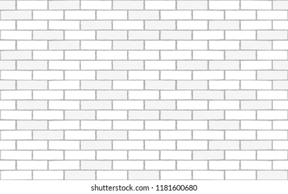 White Brick Wall Seamless Texture Vector Stock Vector (Royalty Free ...