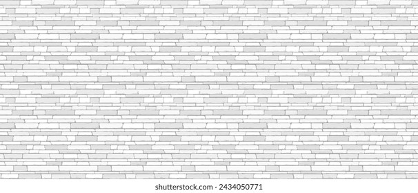 fondo de textura de pared de ladrillo blanco, fondo de papel pintado