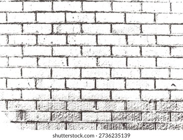 White Brick Wall Texture Background for Design, Architecture, Urban Decor, and Creative Projects