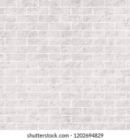 White brick wall texture or square background with copy space for display of content design for advertisement product. Vector illustration