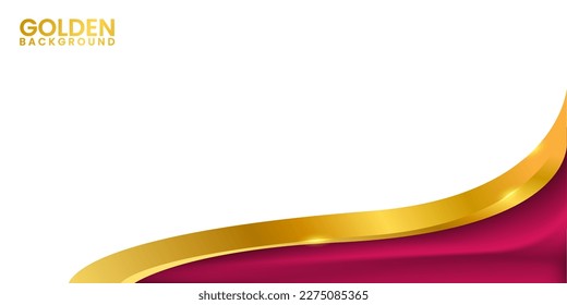 Fondo abstracto blanco y brillante con diseño de rayas doradas y rosas 