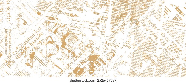 white and brown old newspaper texture