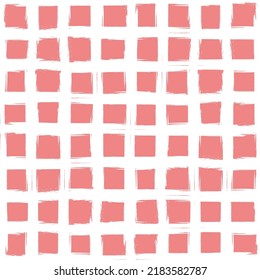 Rayas de pincel blancas con fondo rosado.