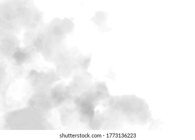 white brushed paper painted Background. Brush watercolor stroked painting.