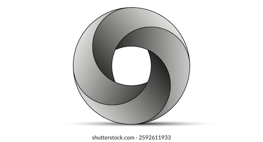 White button on white background.vector