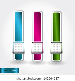 White buttons