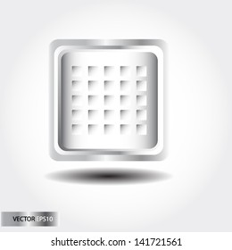 White buttons