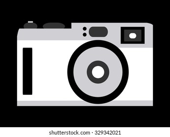 White Camera Vector