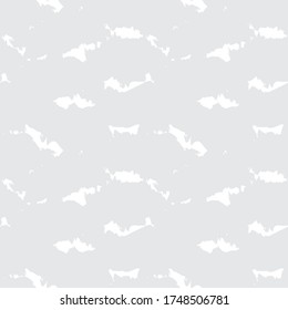 White Camouflage abstract seamless pattern background suitable for fashion textiles, graphics