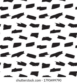 Abstrakter, nahtloser, abstrakter weißer Camouflage-Hintergrund, geeignet für Modetextilien, Grafiken