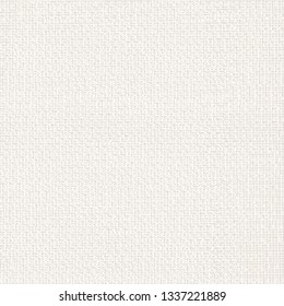 White canvas texture. Rough paper. Cover. Light background. Vector illustration.