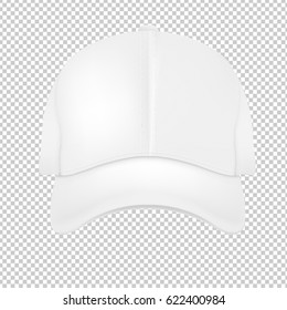 White Cap Gradient Mesh, Vector Illustration