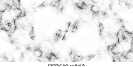 White Carrara marble stone texture with elegant gray veining. Perfect for luxury wall designs, creating a sophisticated and timeless cement-like background.