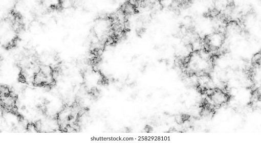 White Carrara marble stone texture with elegant gray veining. Perfect for luxury wall designs, creating a sophisticated and timeless cement-like background.