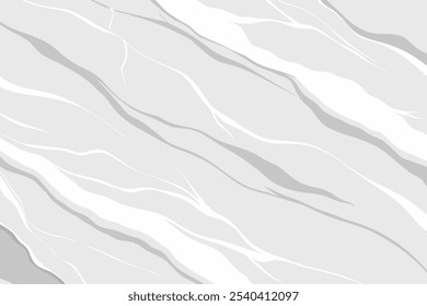 
Weiß Carrara Marmor Textur einzeln flach, Vektorgrafik-Hintergrund