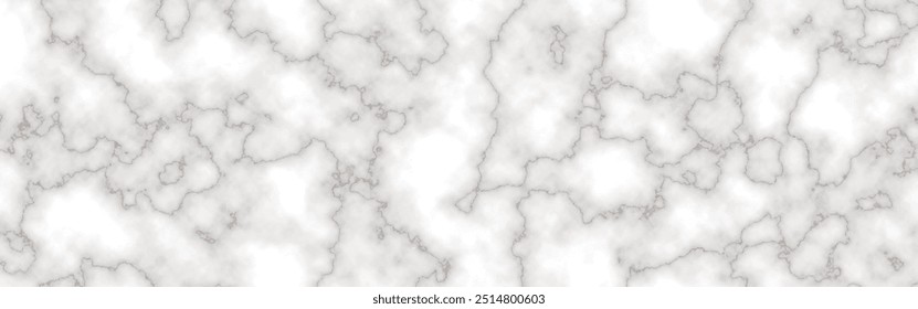 Fondo de textura de mármol de estatuas de Carrara blancas. Mármol brillante de Calacatta con rayas de colores grises. Patrón de fondo abstracto de textura de mármol de piedra de Carrara. 