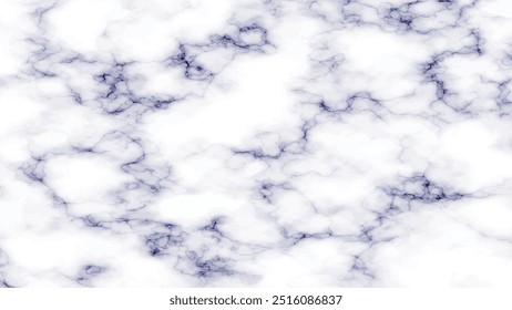 Fondo de textura de mármol de estatuas de Carrara blancas. Mármol brillante de Calacatta con rayas de colores grises. Patrón de fondo abstracto de textura de mármol de piedra de Carrara. 