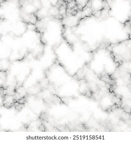 Fondo de textura de mármol de estatuas de Carrara blancas. Mármol brillante de Calacatta con rayas de colores grises. Patrón de fondo abstracto de textura de mármol de piedra de Carrara. 