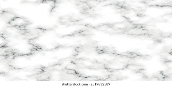 Fondo de textura de mármol de estatuas de Carrara blancas. Mármol brillante de Calacatta con rayas de colores grises. Patrón de fondo abstracto de textura de mármol de piedra de Carrara. 