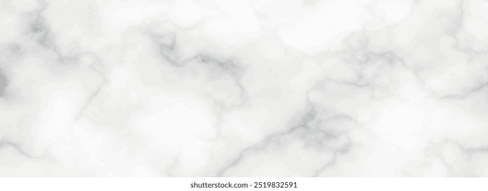 Fondo de textura de mármol de estatuas de Carrara blancas. Mármol brillante de Calacatta con rayas de colores grises. Patrón de fondo abstracto de textura de mármol de piedra de Carrara. 